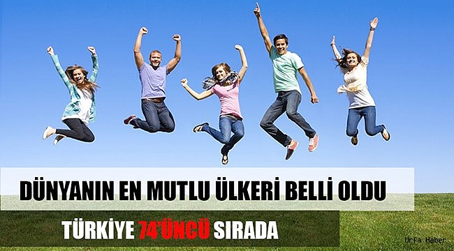 Dünyanın En Mutlu Ülkeleri Belli Oldu