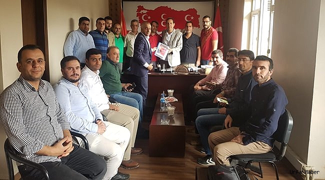 Sağlıkçılardan MHP İl Başkanına Ziyaret