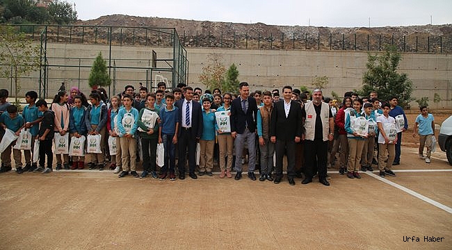 Şanlıurfa'da eğitime destek