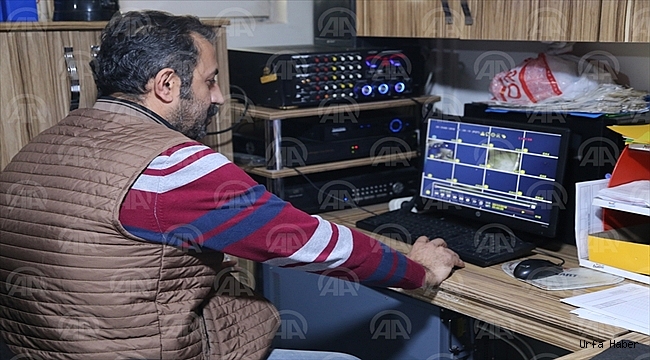 Market soygunu güvenlik kamerasında