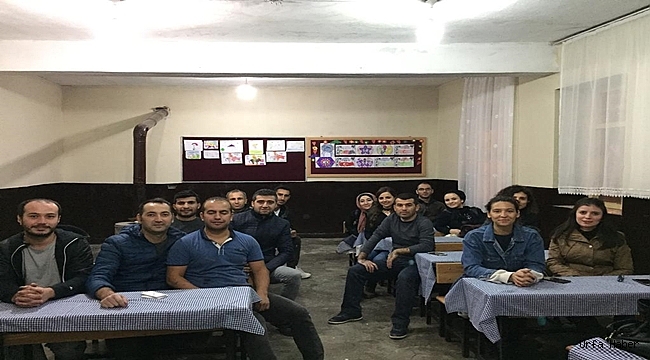 Siirtli öğretmenlerden örnek davranış