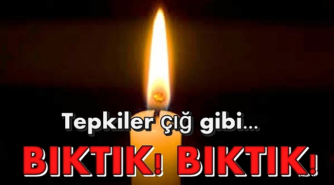Elektrik kesintileri vatandaşı canından bezdirdi!