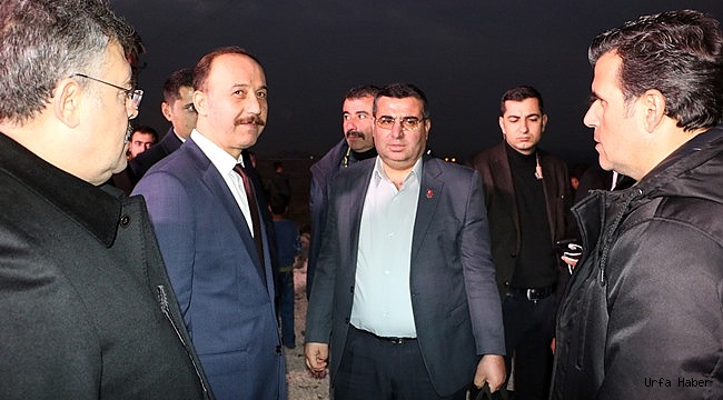 Vali Erin Suriye sınırındaki gazetecileri ziyaret etti