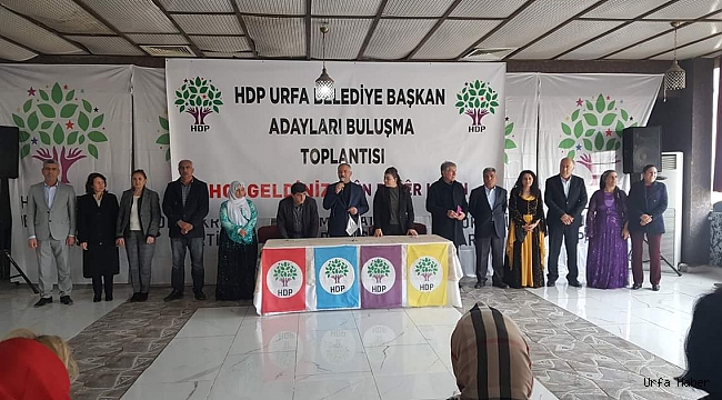 HDP Urfa adaylarını tanıttı