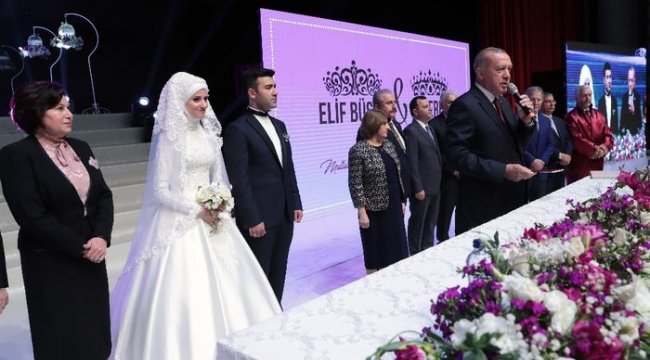 Erdoğan, Bekir Bozdağ’ın oğlunun nikah şahidi oldu