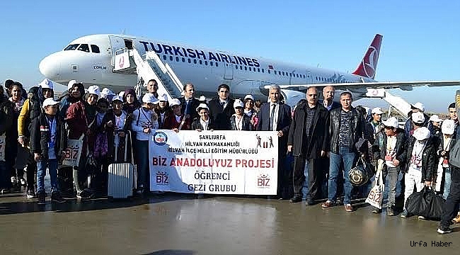 Urfalı Çocuklar İstanbul ve Trabzon’a Uçtu