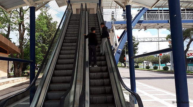 Abide'deki yürüyen merdiven ve asansörler çalışmaya başladı