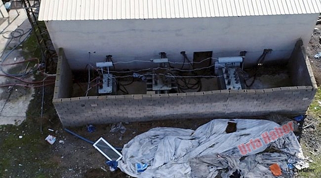 Dicle Elektrik'ten drone ile kaçak trafo operasyonu