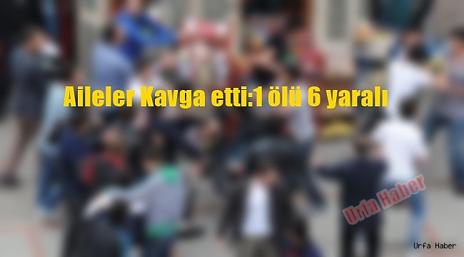 Aileler arasında çıkan kavgada bir yaşlı kadın öldü, 6 kişi yaralandı
