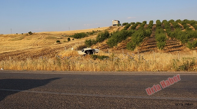 Otomobil şarampole devrildi: 6 yaralı