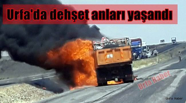 Urfa'da dehşet anları yaşandı