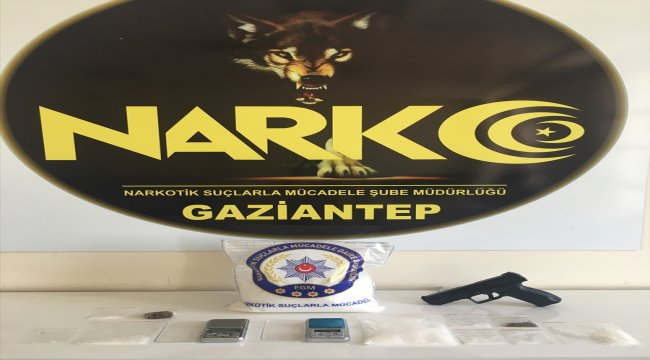 Gaziantep'te uyuşturucu operasyonu