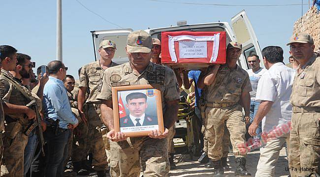Şehit asker son yolculuğuna uğurlandı