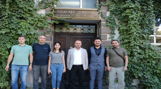 Milli Birlik Cemiyetin'den Anadolu Ajansı'na ziyaret