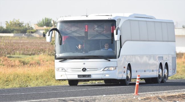 Sınır birliklerine giden askere sevgi gösterisi