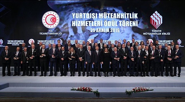 Urfa Firmasına Erdoğan'dan Plaket