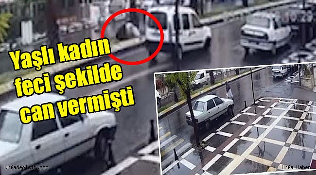 Yaşlı Kadına Çarpma Anı Kameralara Yansıdı
