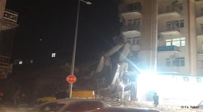 Urfada bir çok ev hasar gördü