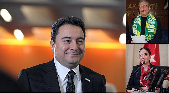 Ali Babacan’ın Partisi’nde 2 Urfalı Yer Aldı