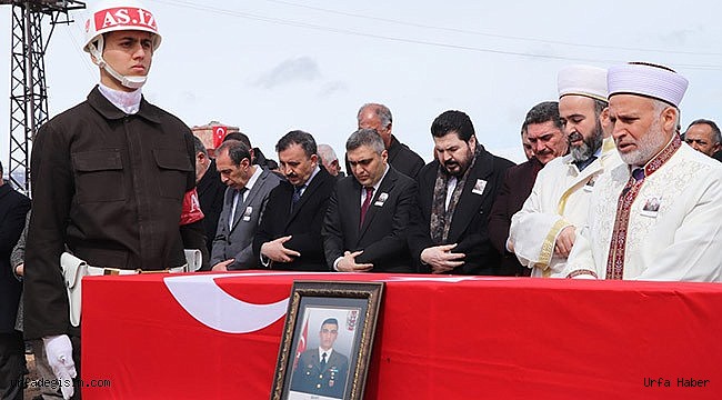 İdlib şehidi Atabey, son yolculuğuna uğurlandı