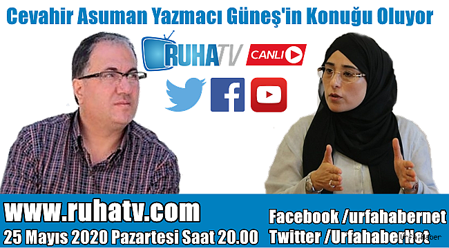 Cevahir Asuman Yazmacı Ruha TV'de Canlı Yayında..