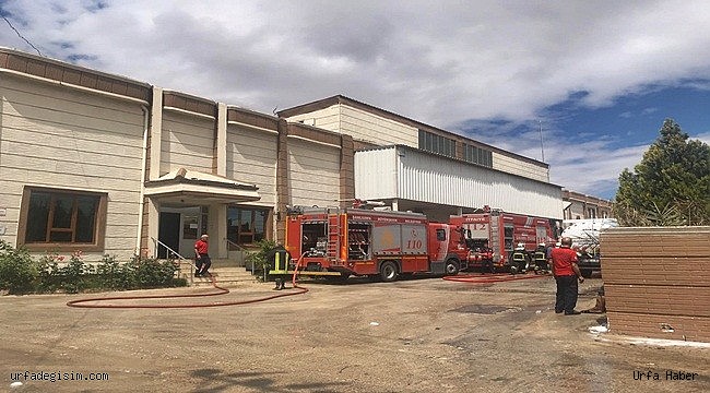 İplik fabrikasındaki yangın