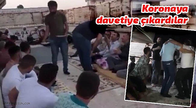 Taziye evinde çekilen görüntü ulusal basında