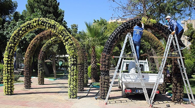 Haliliye'nin Parklarında Her Mevsim Bahar