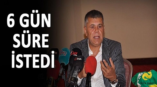 Şahin: Urfaspor’u ayağa kaldırmak için geliyorum