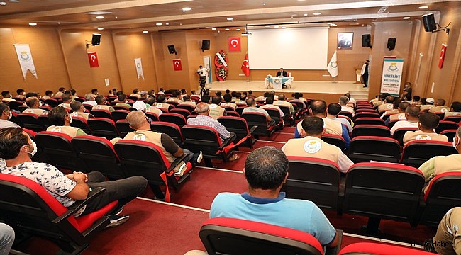 Canpolat Çevre Koruma personelleri ile bir araya geldi