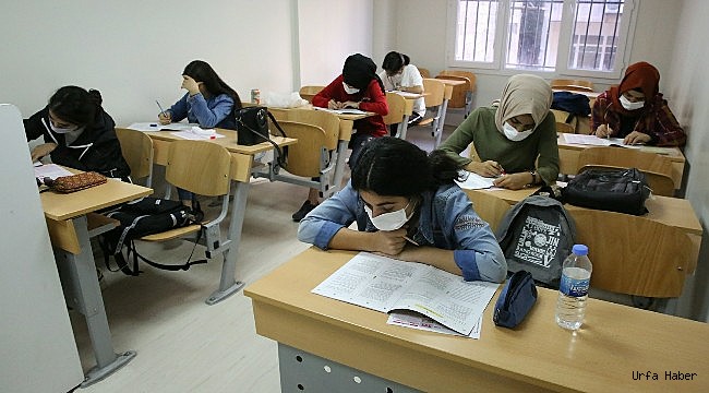 Haliliye öğrencilerin seviyesini test etti