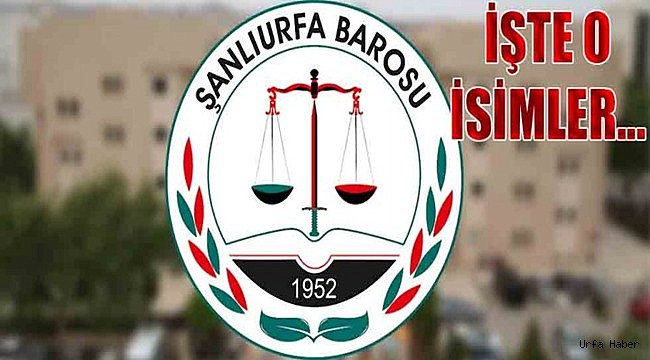 Şanlıurfa'da 26 avukat hakkında soruşturma başlatıldı!