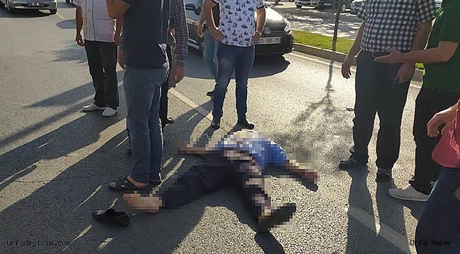 Yaşlı adama çarpıp kaçtı
