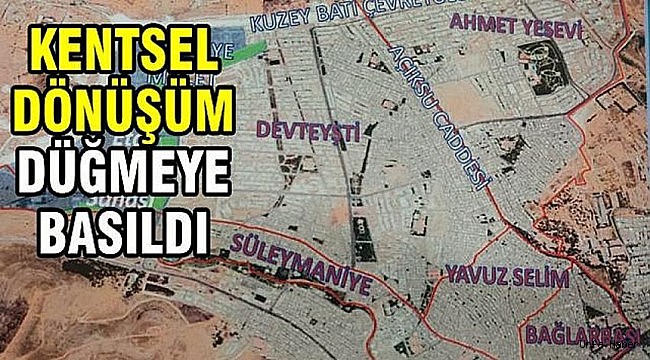 Haliliye'de köklü değişim başlıyor