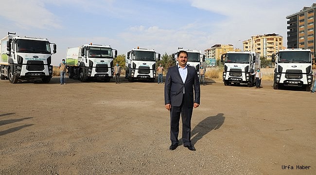 Haliliye temizlik filosunu güçlendirdi