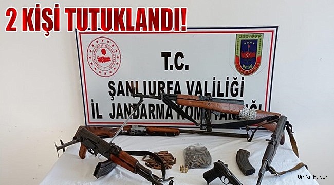 Siverek'te silah operasyonu! Gözaltılar var