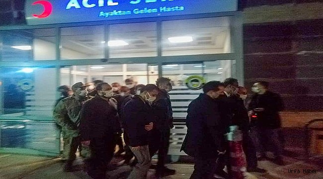 Vali Erin Suruç'taki patlamada yaralananları ziyaret etti