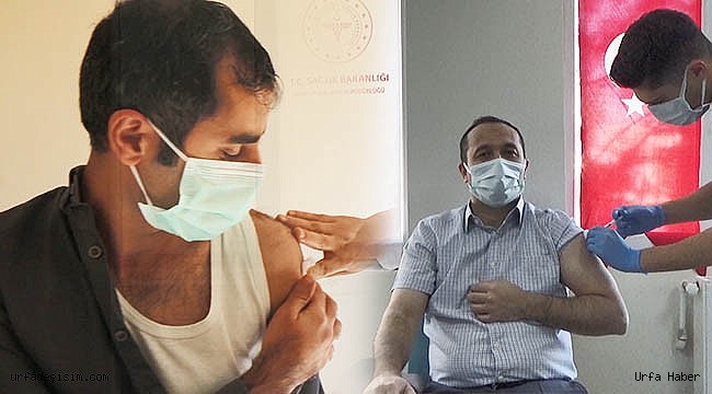 Urfa'da ikinci doz aşılar başladı