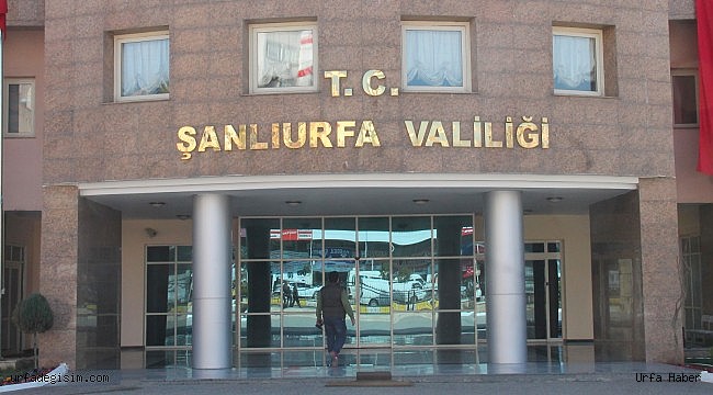 Urfa Valiliği'nden Yasaklama Kararı