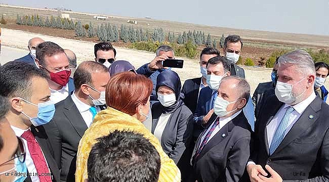 Meral Akşener Şanlıurfa'ya geldi