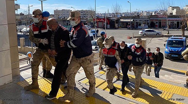 Urfa'da kablo hırsızları tutuklandı
