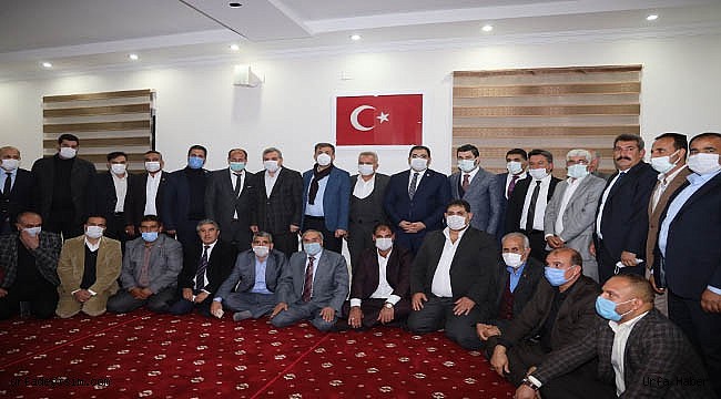 Başkan Beyazgül muhtarlarla bir araya geldi