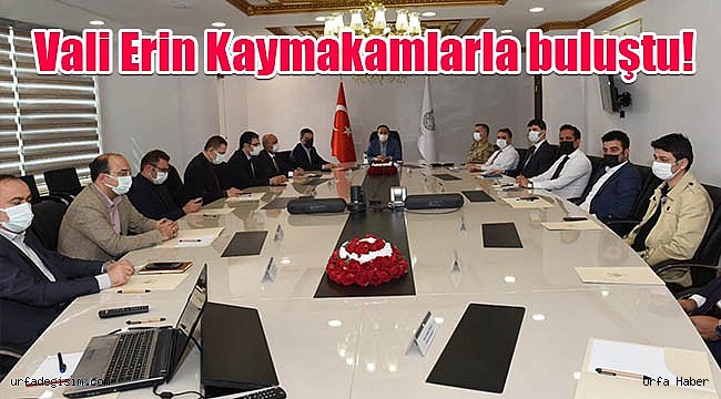 Kaymakamlarla Ramazan tedbirleri değerlendirildi