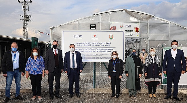 Şanlıurfa'da sebze kurutma tesisi açıldı