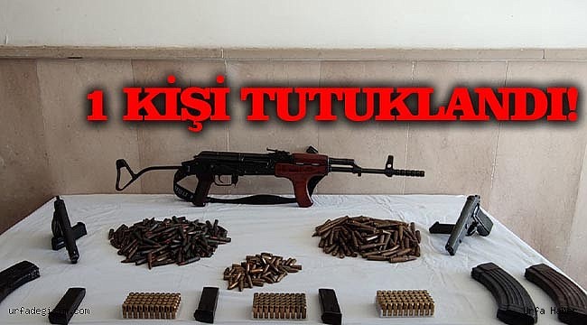 Siverek'te çok sayıda silah ele geçirildi!
