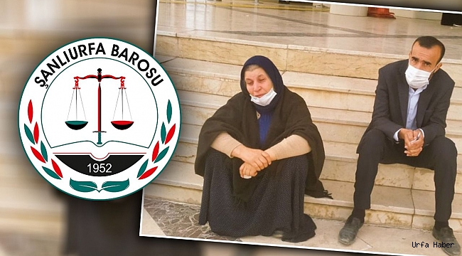 Şanlıurfa Barosundan Şenyaşar ailesi için açıklama!