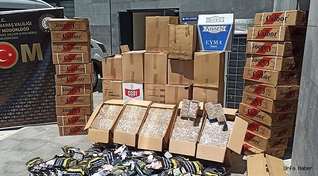 178 bin 500 Adet Kaçak Makaron Ele Geçirildi