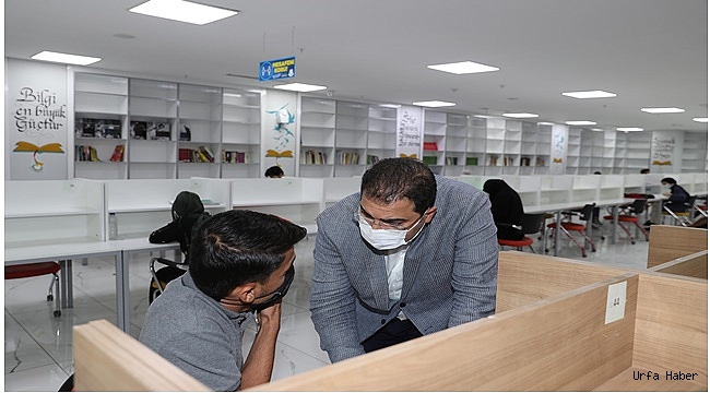 Başkan Canpolat'tan Öğrencilere Moral Ziyareti