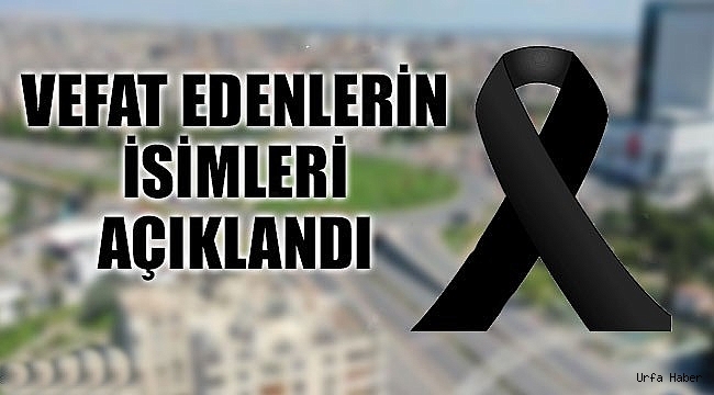 Şanlıurfa'da 3 Kişi Öldü!