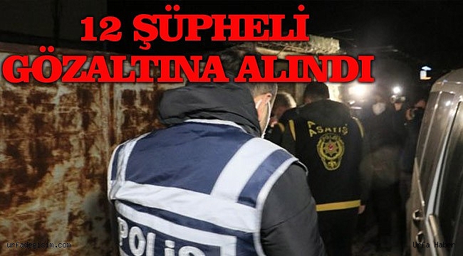 Şanlıurfa'da Eş Zamanlı Şafak Operasyonu!